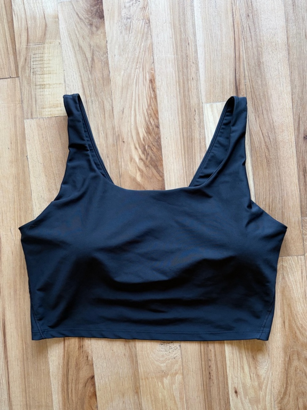 Old Navy Black Active Long Line Sports Bra Top - XXL